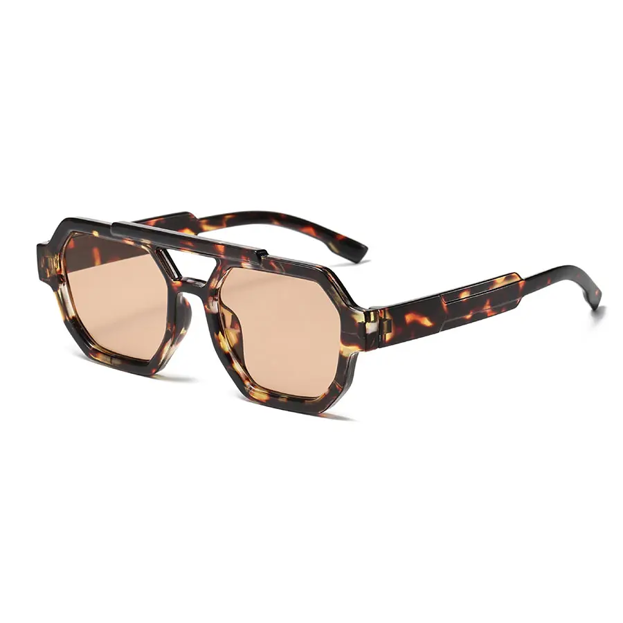 2025 New Fashionable Square Pilot Sunglasses Men Retro Sun Glasses Women Luxury Brand Design Sunshade Eyewear Uv400
