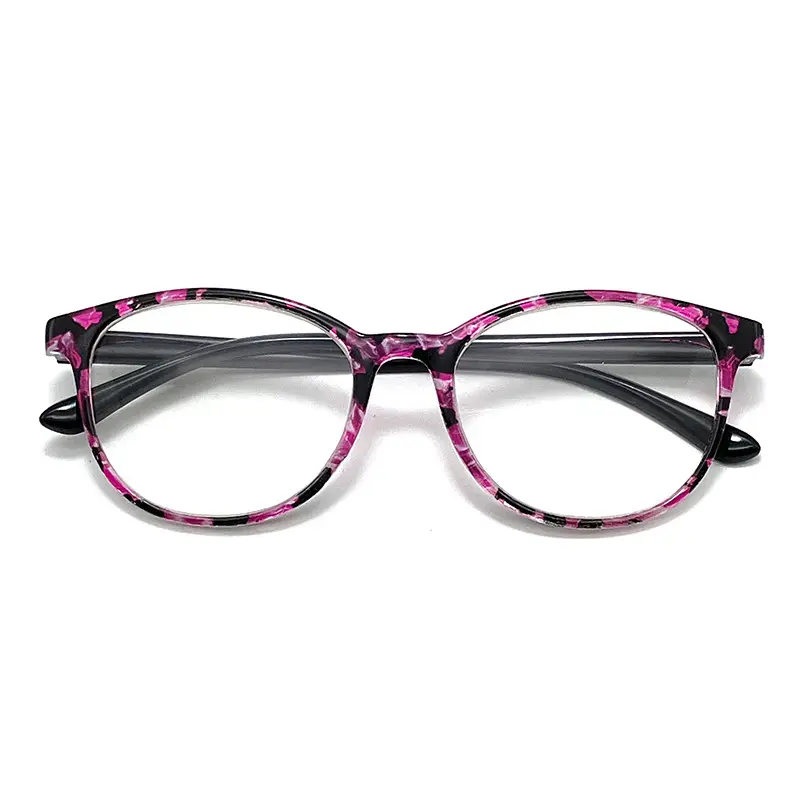 Retro Round Plastic Reading Glasses Vintage Women Reading Eyewear Presbyopia Hyperopia Eyeglasses +1.0 +1.5 +2.0 +2.5 +3.0 +3.5