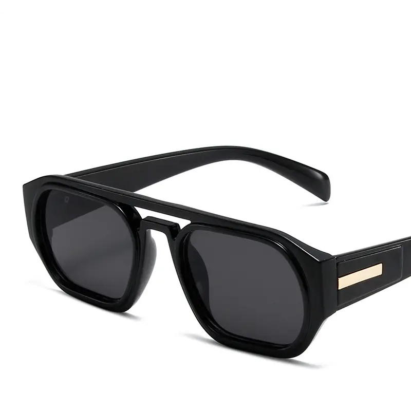 New Fashion Square Sunglasses for Women Retro Trendy Outdoor Eyewear Luxury Brand Design Beach Sunshade Eyeglass Men Uv400