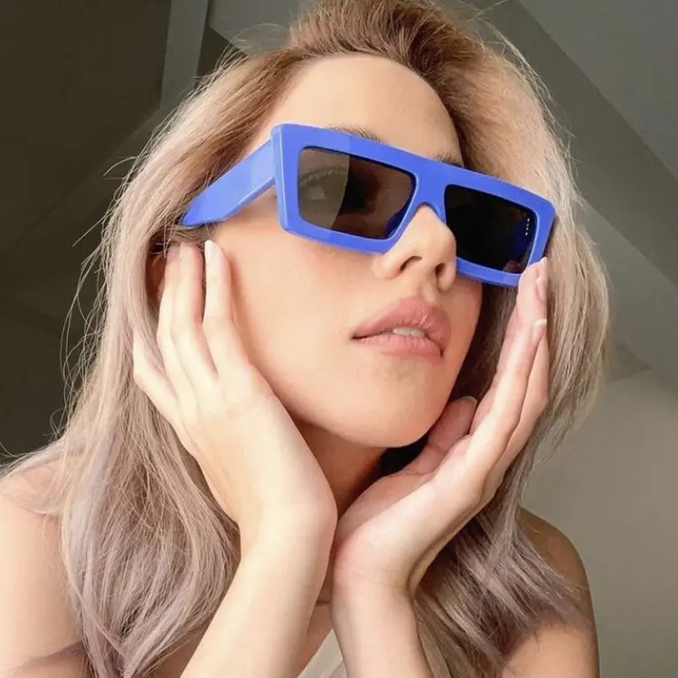 2025 New Retro Fashion Women Sunglasses Square Sun glasses Men Outdoor Sunshade Eyewear Uv400 Luxury Brand Design Eyeglass