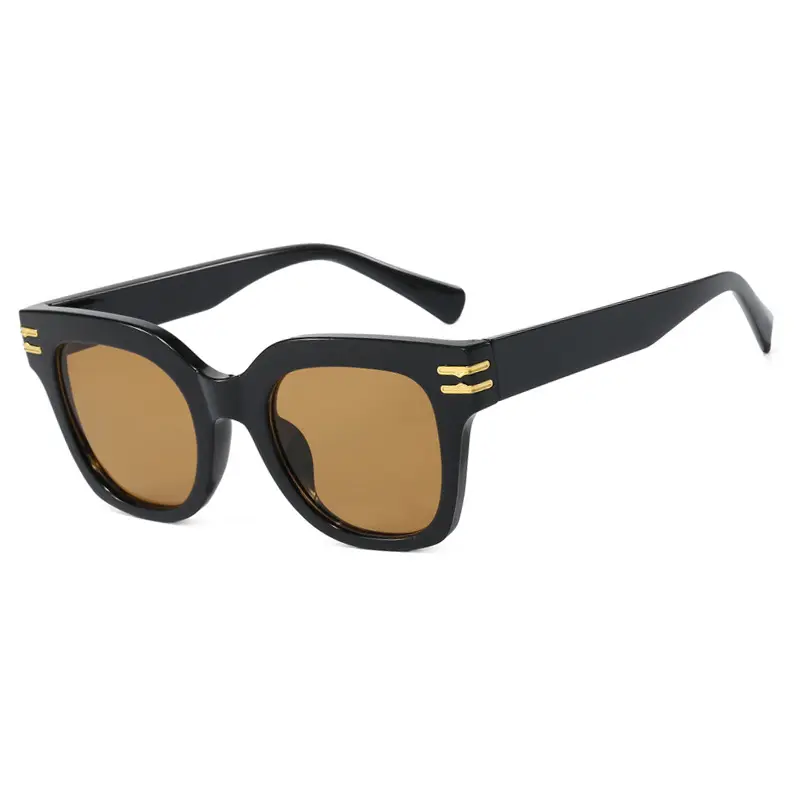 Fashion Square Sunglasses Women Retro Big Frame Sunshade Eyewear Summer Outdoor Casual Brand Design Sun Glasses Uv400 Eyeglass