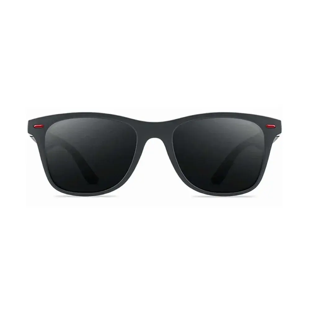 Classic Fashion Sunglasses for Travel Fishing Cycling, Polarized Sun Glasses Men Women Square with UV400 Protection
