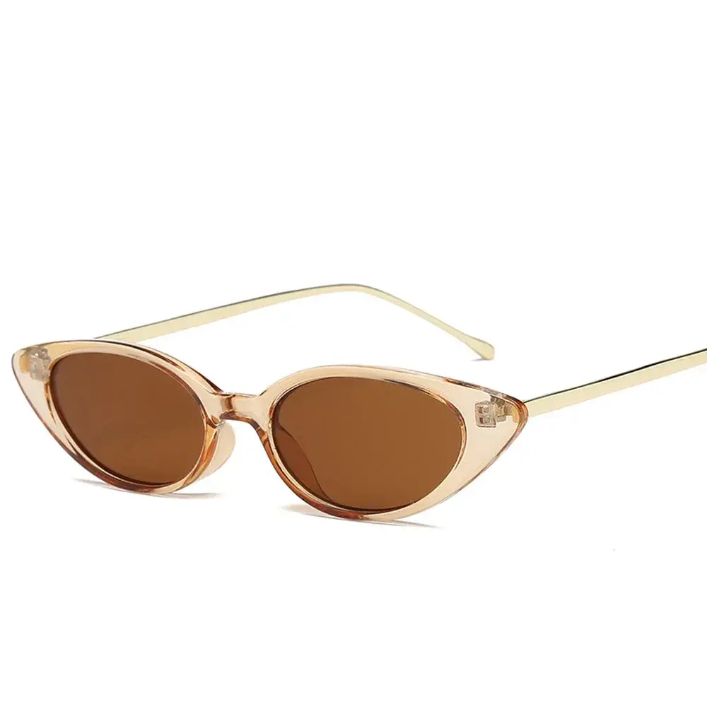2Pcs Sexy Small Vintage Cat Eye Sunglasses Women Vintage Red Black Sun Glasses Female Ladies Cateyes Sunglass 2025 Retro Glasses