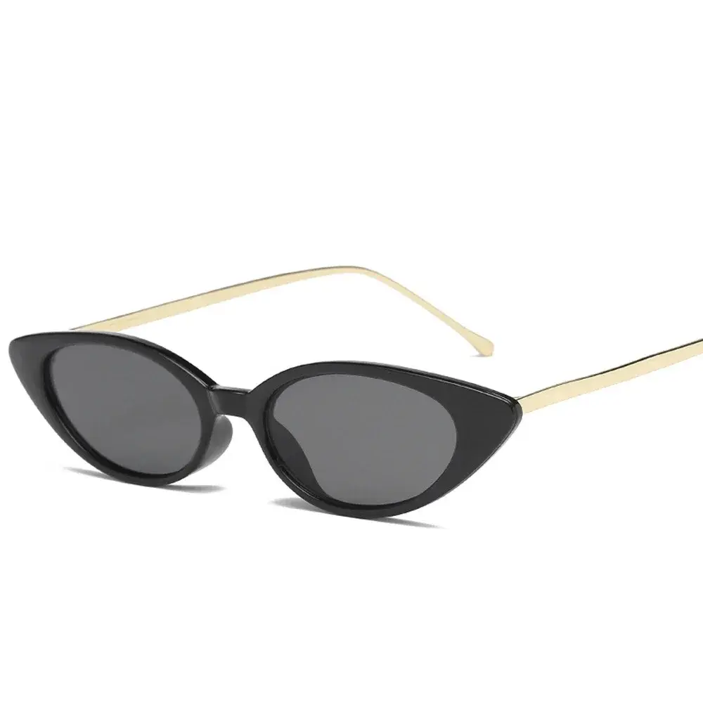 2Pcs Sexy Small Vintage Cat Eye Sunglasses Women Vintage Red Black Sun Glasses Female Ladies Cateyes Sunglass 2025 Retro Glasses