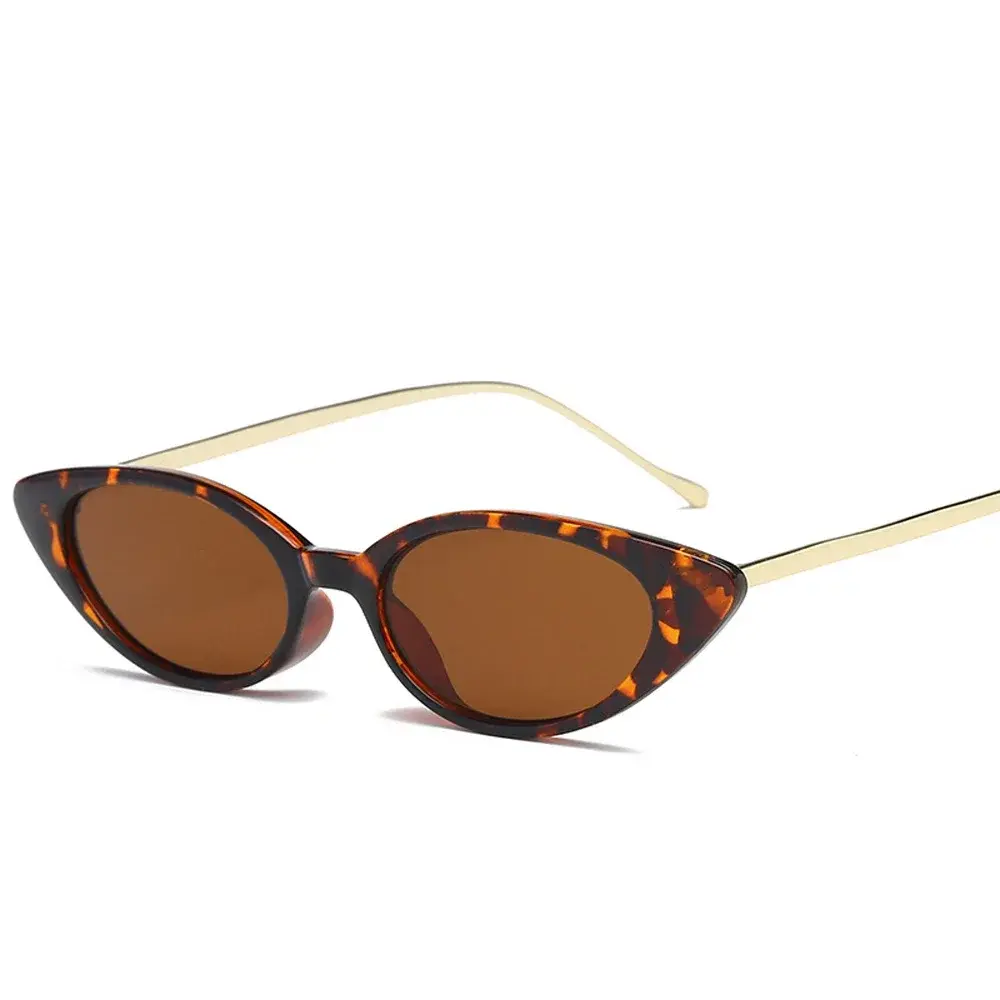 2Pcs Sexy Small Vintage Cat Eye Sunglasses Women Vintage Red Black Sun Glasses Female Ladies Cateyes Sunglass 2025 Retro Glasses