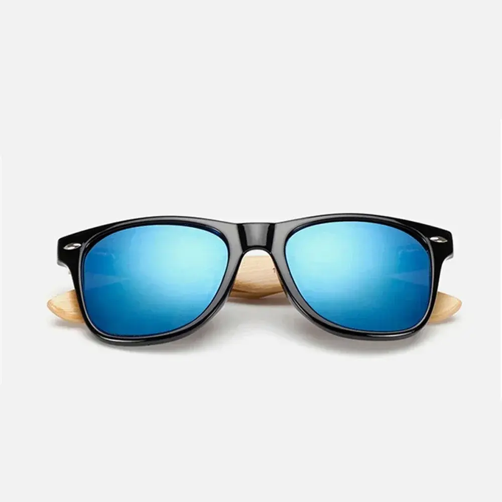 MUSELIFE Women's Glasses Natural Wooden Sunglasses Men Polarized Fashion Sun Glasses Original Wood Oculos De Sol