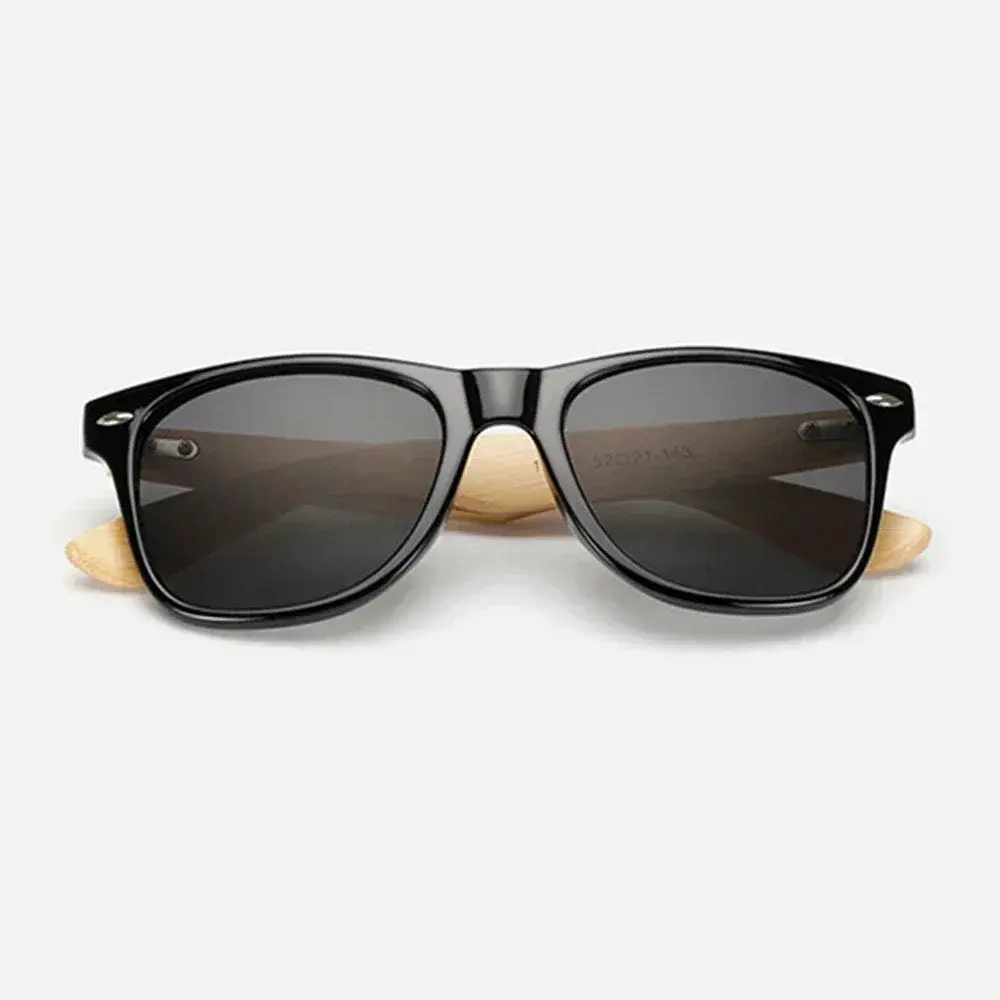 MUSELIFE Women's Glasses Natural Wooden Sunglasses Men Polarized Fashion Sun Glasses Original Wood Oculos De Sol