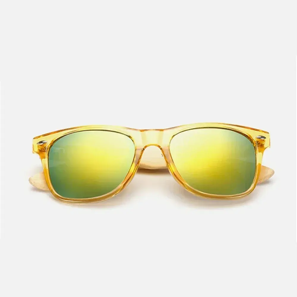 MUSELIFE Women's Glasses Natural Wooden Sunglasses Men Polarized Fashion Sun Glasses Original Wood Oculos De Sol