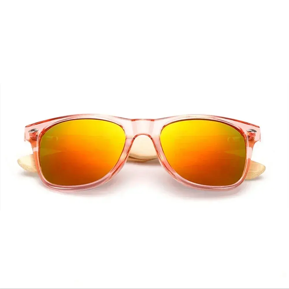 MUSELIFE Women's Glasses Natural Wooden Sunglasses Men Polarized Fashion Sun Glasses Original Wood Oculos De Sol