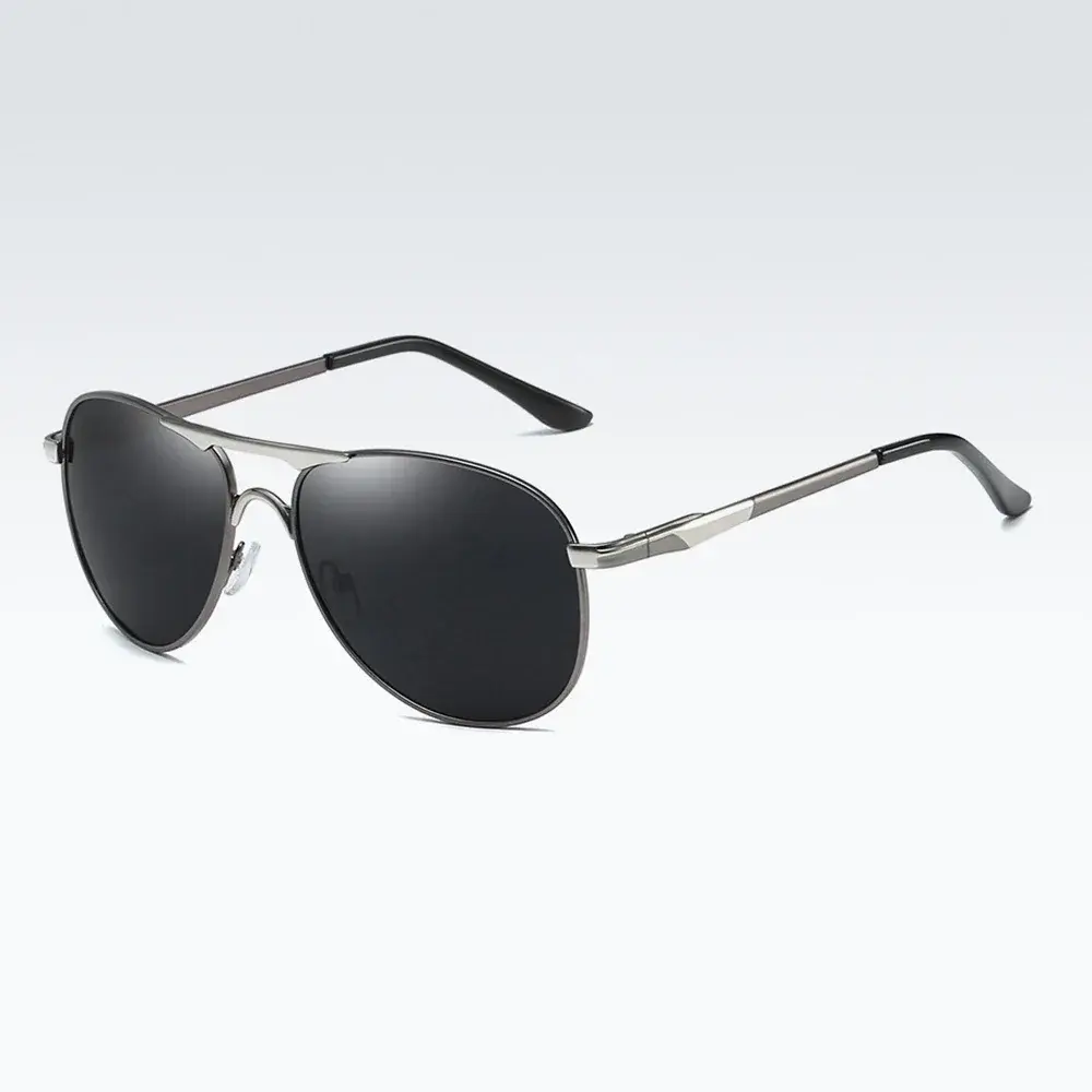 Luxury Polarized Sunglasses Men Women Driving Fishing Retro Sun Glasses Brand Designer Male Metal Sunglasses For Man UV400