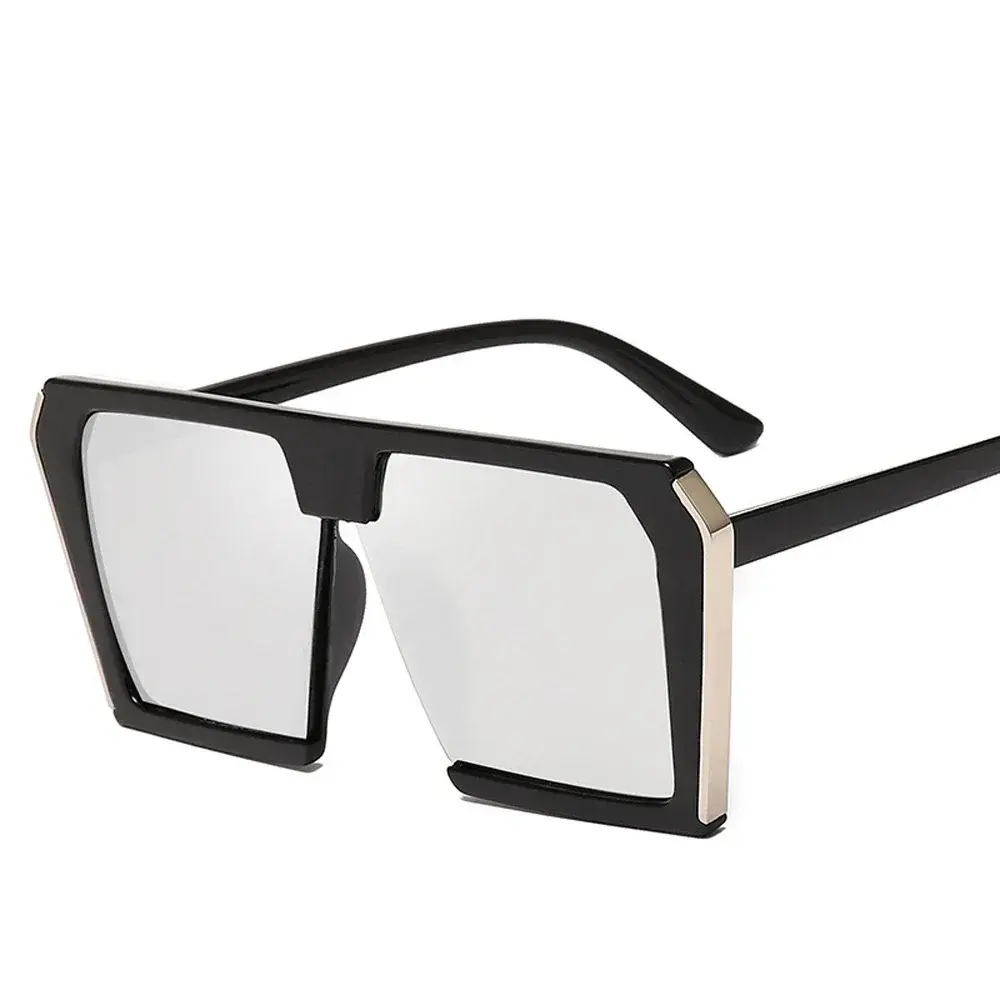 Oversized Square Sunglasses Fashion Women Metal Gradient Sun glasses Luxury Lady Sunglass Eyewear UV400 Shades gafas de sol