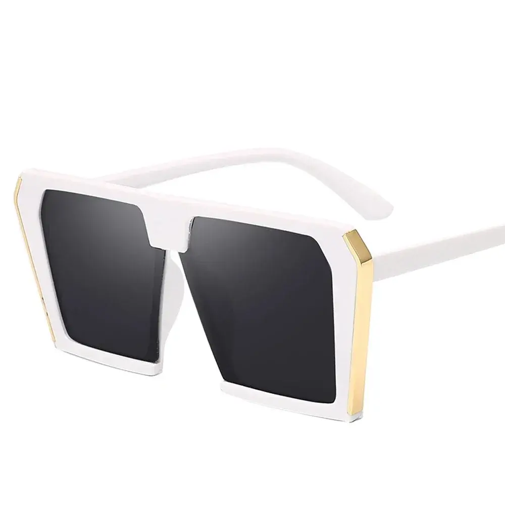 Oversized Square Sunglasses Fashion Women Metal Gradient Sun glasses Luxury Lady Sunglass Eyewear UV400 Shades gafas de sol