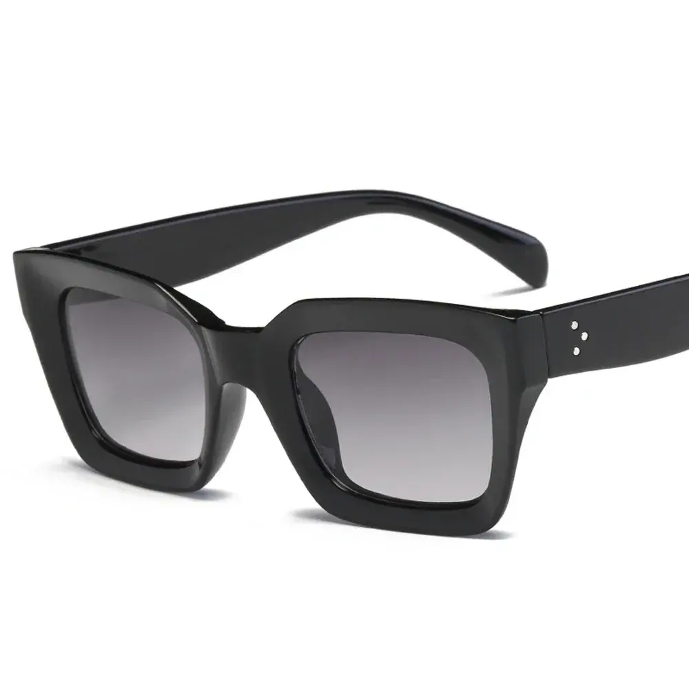 MUSELIFE 2025 New Square Cat Eye MEN Sunglasses Vintage Design  Sun Glasses For Male Eyewear UV400