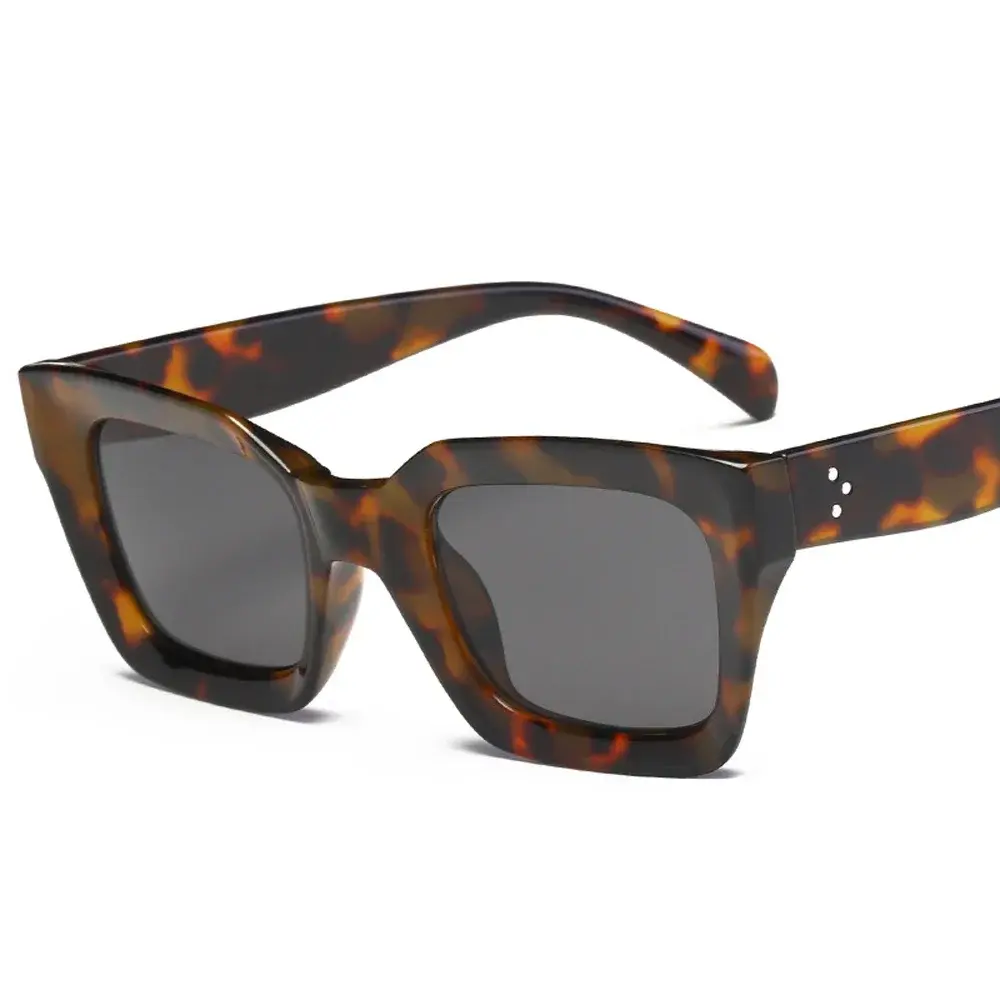 MUSELIFE 2025 New Square Cat Eye MEN Sunglasses Vintage Design  Sun Glasses For Male Eyewear UV400