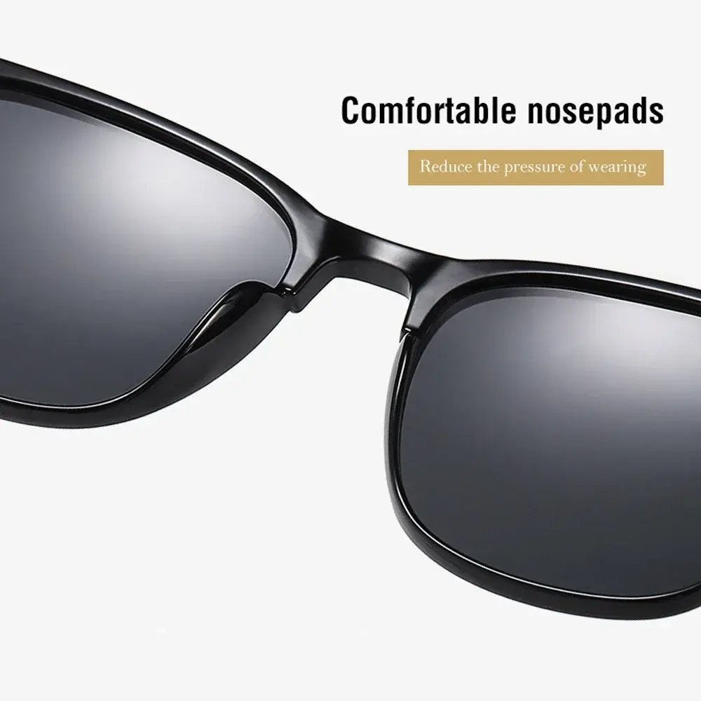 New Polarized Sunglasses Classic Vintage Men Sunglasses Anti-Reflective Mirror Men Out Door Sun Glasses Fashion Glasses Uv400