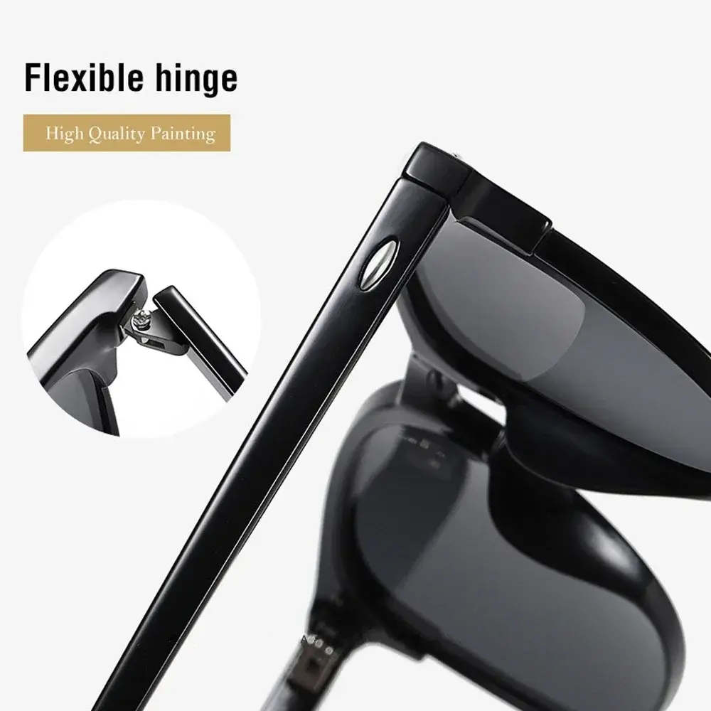 New Polarized Sunglasses Classic Vintage Men Sunglasses Anti-Reflective Mirror Men Out Door Sun Glasses Fashion Glasses Uv400
