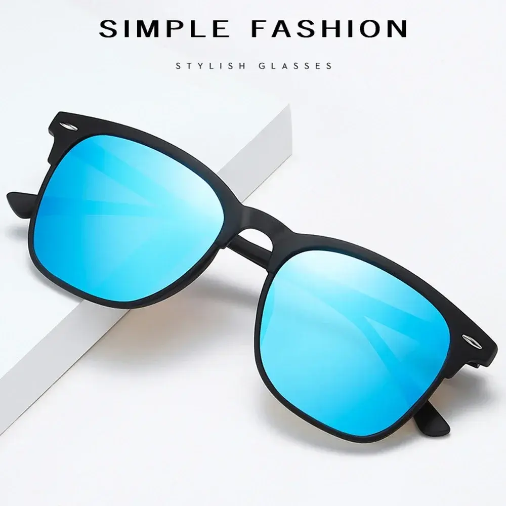 New Polarized Sunglasses Classic Vintage Men Sunglasses Anti-Reflective Mirror Men Out Door Sun Glasses Fashion Glasses Uv400