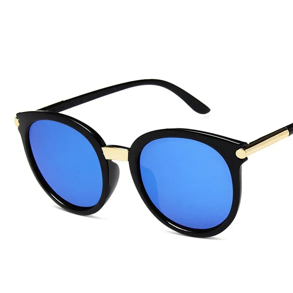 Classic Round Vintage Sunglasses Women Fashion Brand Design Mirror Sun Glasses Female Shades Retro Gafas Oculos De Sol UV400