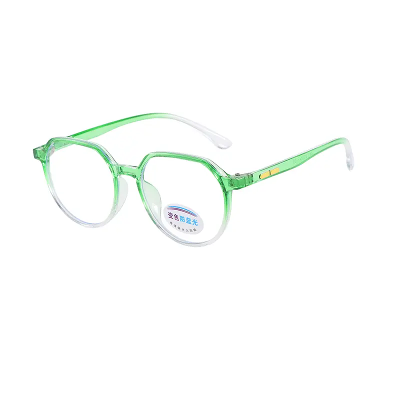 Children Polygon Anti-blue Light Eyeglasses Ultra Light Frame Computer Glasses Protection Portable Eyewear Goggles Spectacle