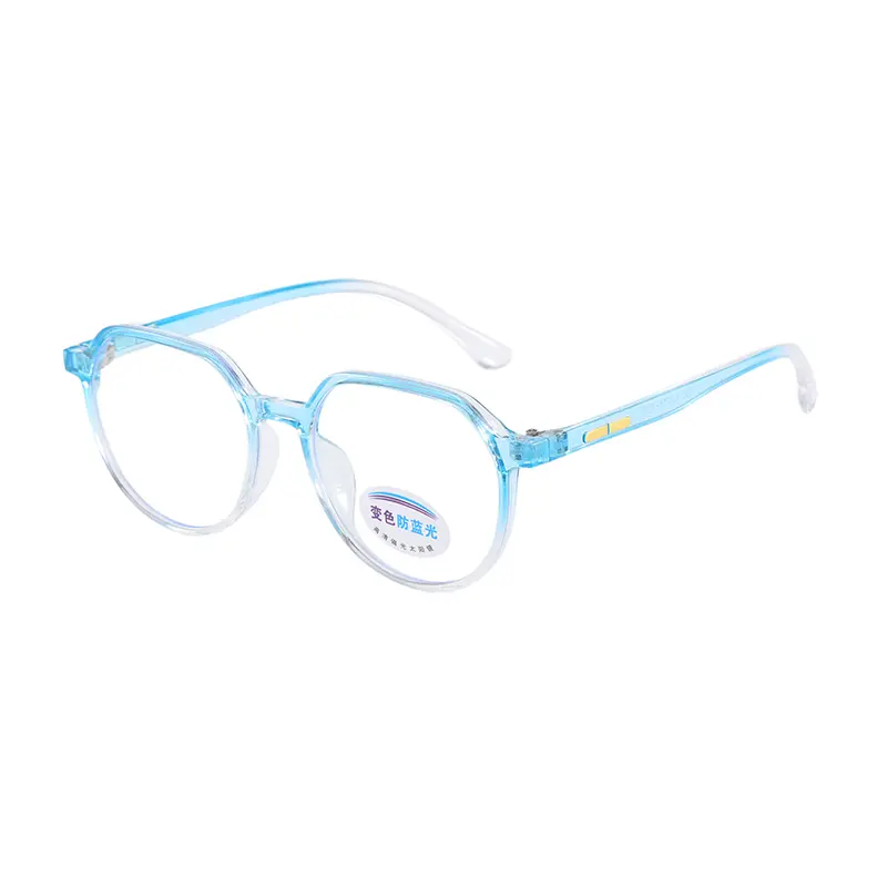 Children Polygon Anti-blue Light Eyeglasses Ultra Light Frame Computer Glasses Protection Portable Eyewear Goggles Spectacle