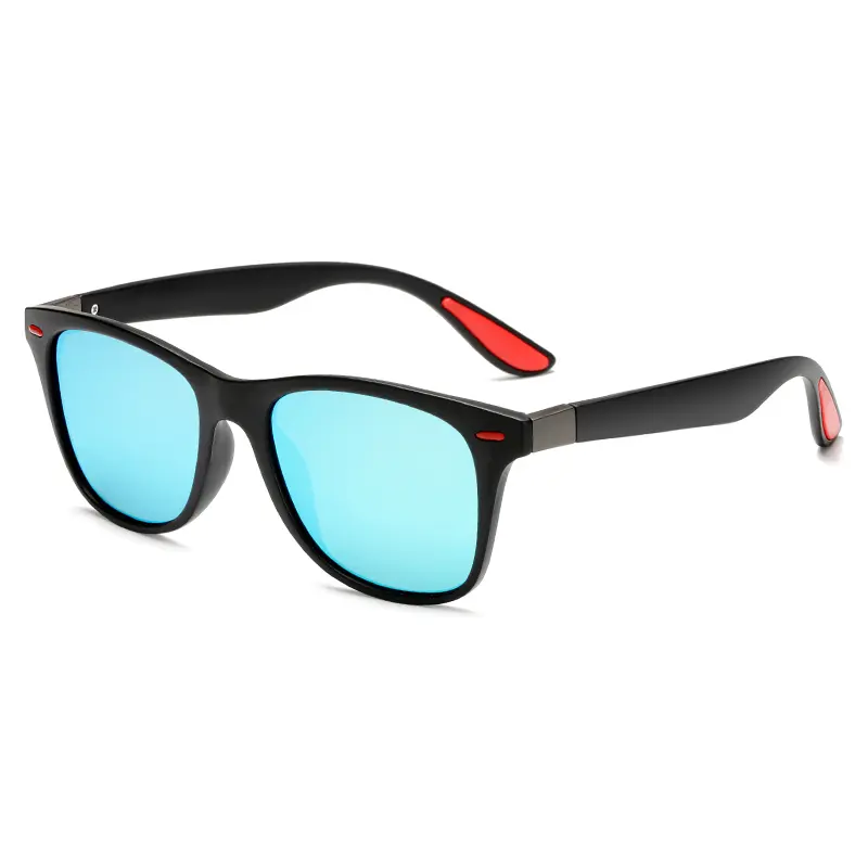 Polarized Sunglasses Men Women Classic Square Plastic Driving Sun Glasses Male Fashion Black Shades UV400