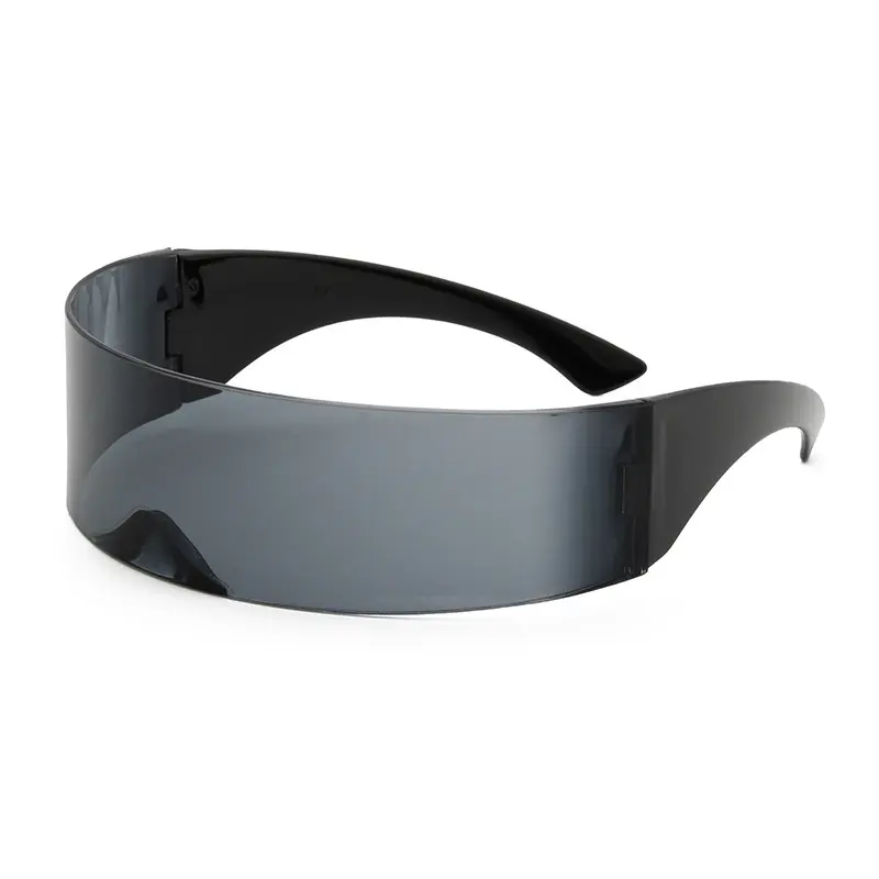 2023 Futuristic Wrap Around Sunglasses Men Costume Glasses Mask Novelty Glasses Halloween Party Party Supplies Decoration