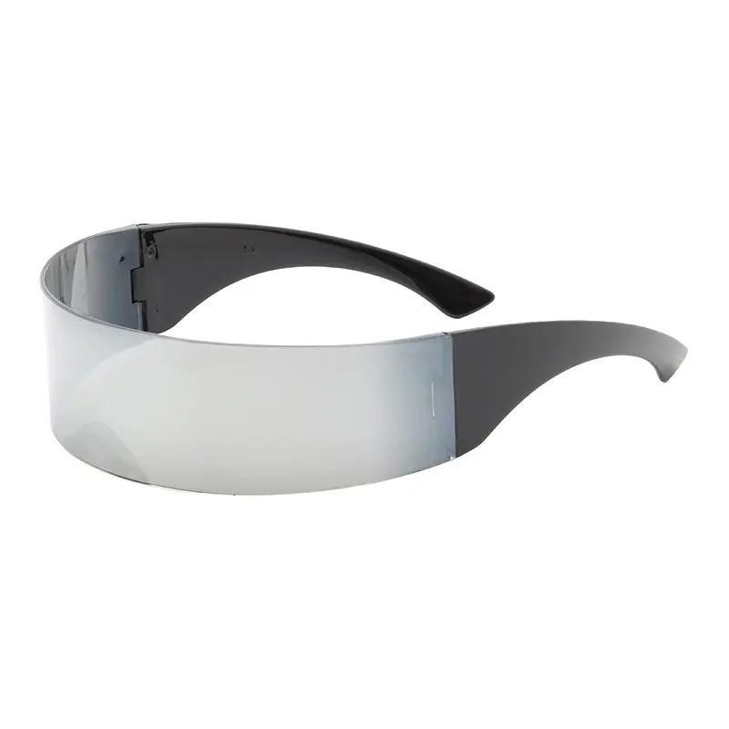 2023 Futuristic Wrap Around Sunglasses Men Costume Glasses Mask Novelty Glasses Halloween Party Party Supplies Decoration