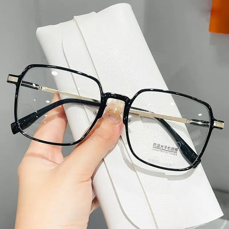 New Fashion Reading Glasses for Women Men Square Transparent Eyeglasses Retro Optical Presbyopic Eyeglasses Diopter +1.0 To+4.0