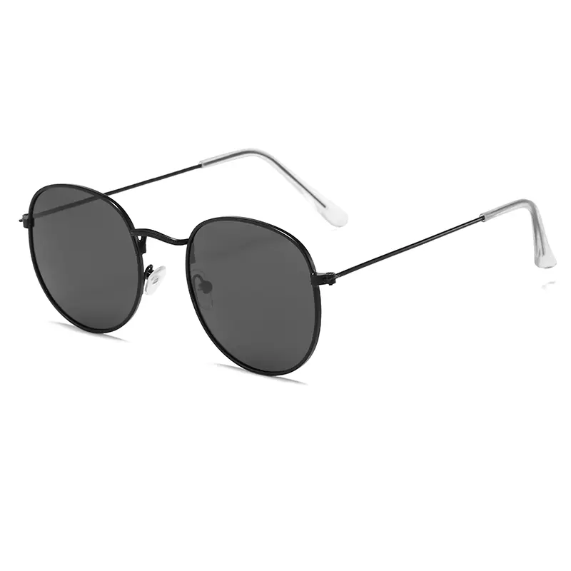 Men Metal Polarized Sunglasses Women Vintage Sun Glasses Female Fashion Square Eyeglasses Brand Designer UV400 Gafas De Sol 2023