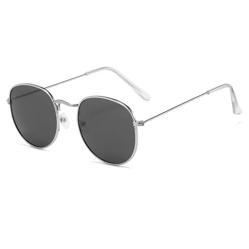 Men Metal Polarized Sunglasses Women Vintage Sun Glasses Female Fashion Square Eyeglasses Brand Designer UV400 Gafas De Sol 2023