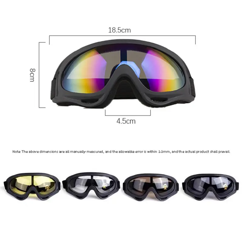 Motorcycle Goggles NEW Motocross Masque Sunglasses Men Women Sports Ski Glasses  Windproof Moto Cross  Helmet UV Protective