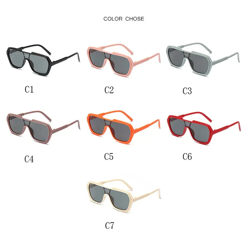 New Fashion Children's Sunglasses Boys Girls Sun Glasses  Vintage Black Sunscreen Kids Goggles UV400 Eyewear Gafas de sol