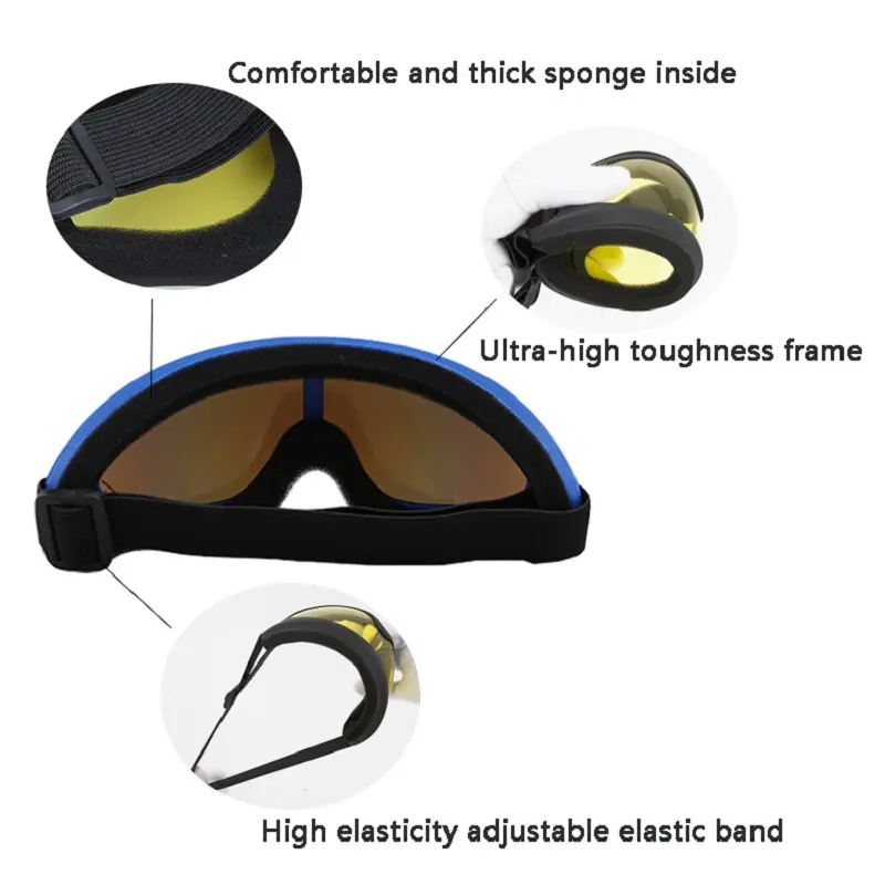 Motorcycle Goggles NEW Motocross Masque Sunglasses Men Women Sports Ski Glasses  Windproof Moto Cross  Helmet UV Protective