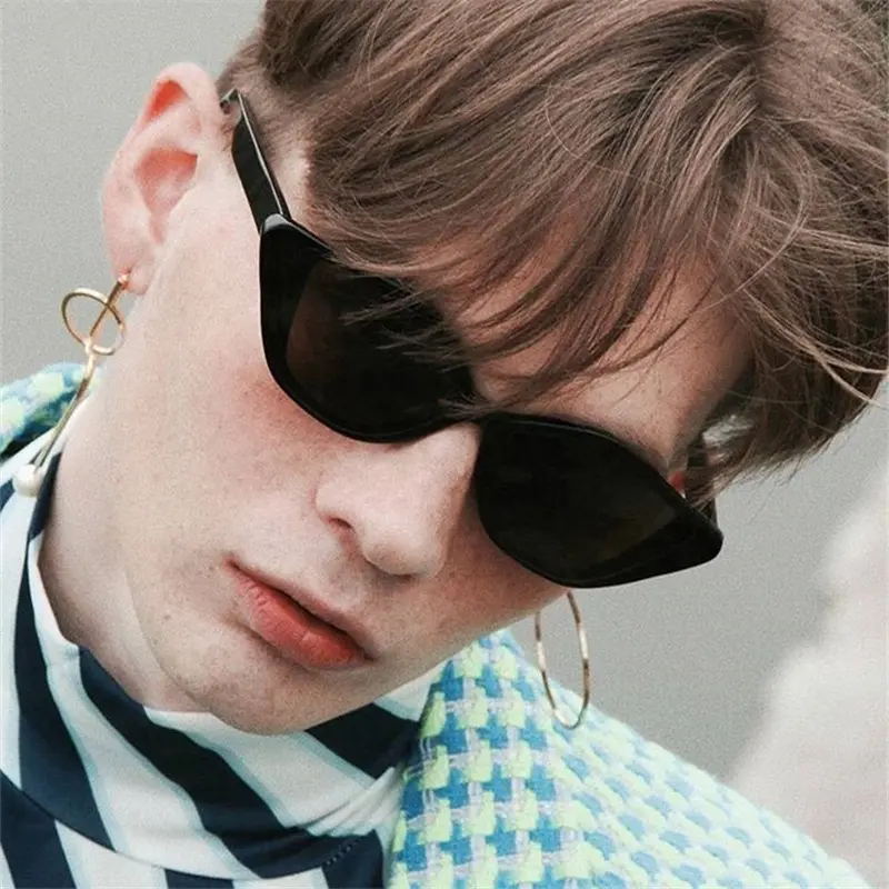 Fashion Cat Eye Sunglasses Women Brand Designer Vintage Sun Glasses White Beach Sun Shade Sexy Gafas De Sol 2023