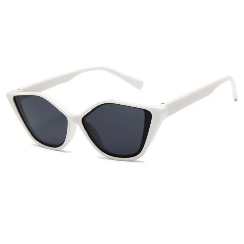 Fashion Cat Eye Sunglasses Women Brand Designer Vintage Sun Glasses White Beach Sun Shade Sexy Gafas De Sol 2023