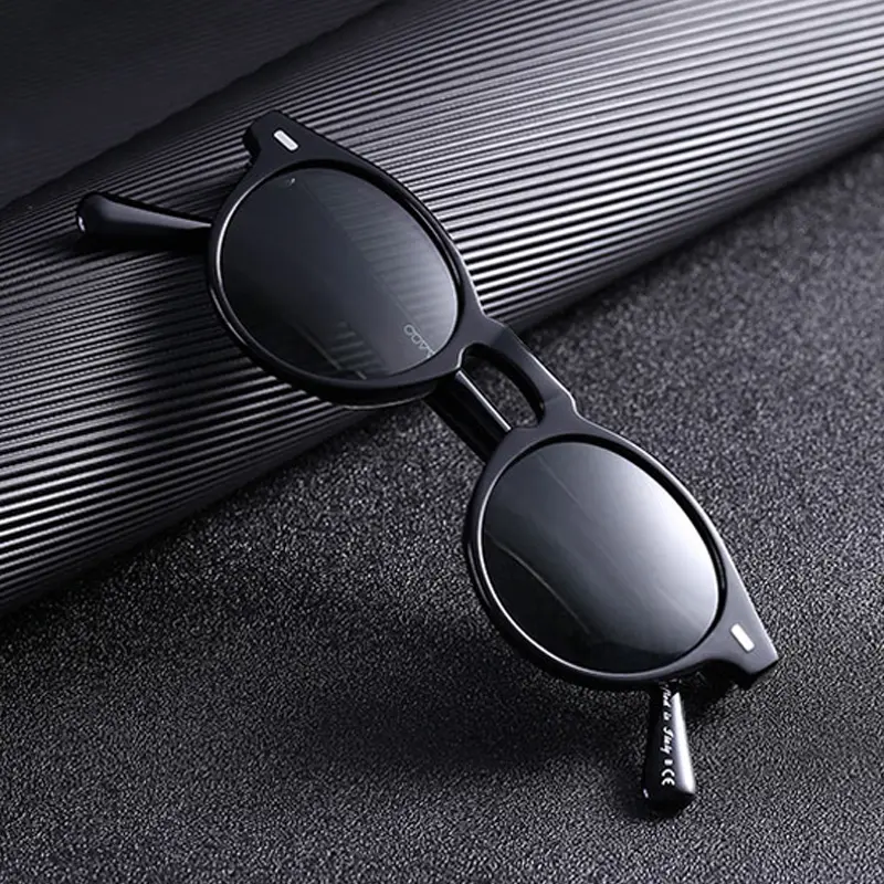 2023 Round Cat Eye Sunglasses Men Brand Designer Vintage Driving Sun Glasses Fashion Retro Male Shades Women Oculos De Sol
