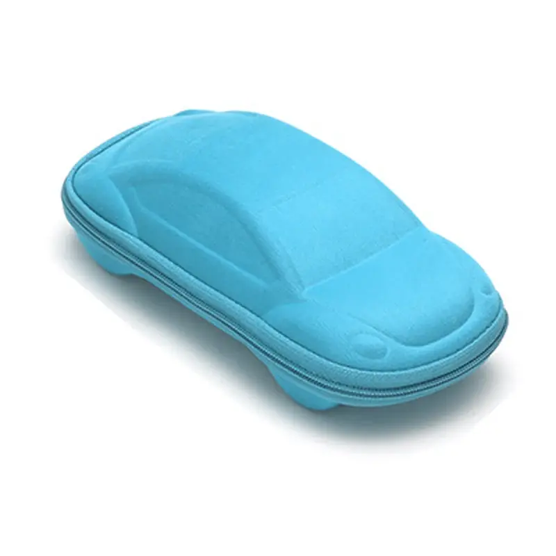 Carton Car Shaped Sunglasses Case for Big Sunglasses with Clasp Originality Automobile Styling Glasses Box Suit for Children