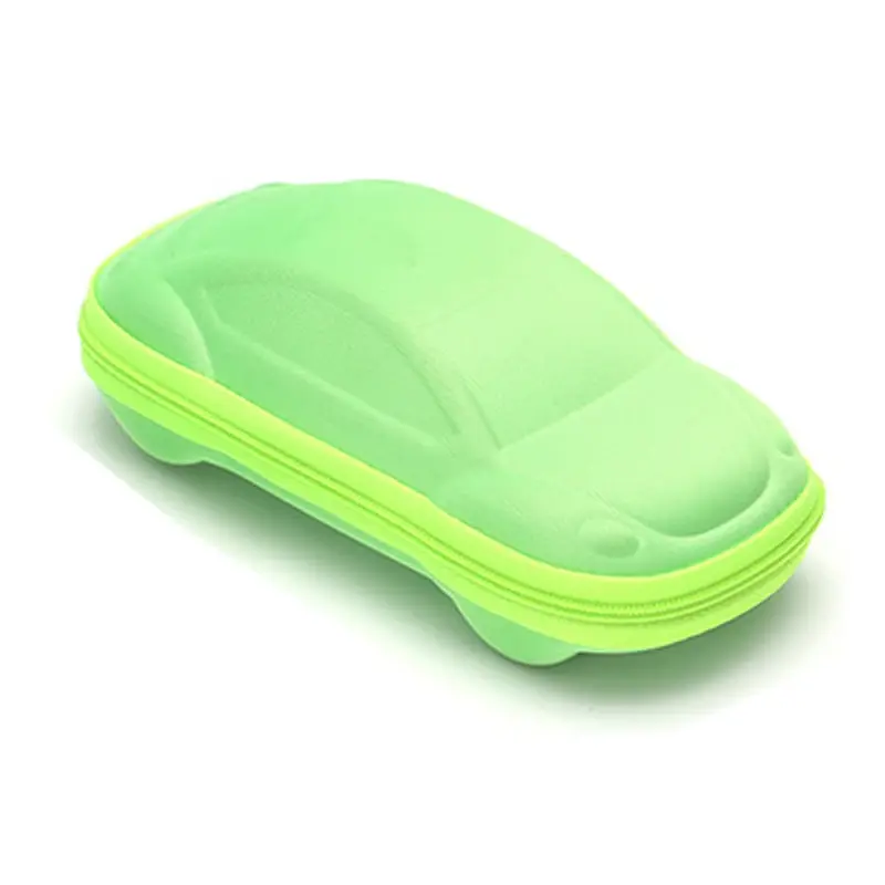 Carton Car Shaped Sunglasses Case for Big Sunglasses with Clasp Originality Automobile Styling Glasses Box Suit for Children