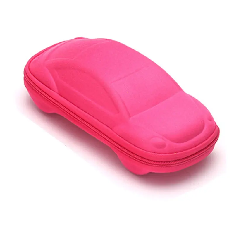 Carton Car Shaped Sunglasses Case for Big Sunglasses with Clasp Originality Automobile Styling Glasses Box Suit for Children