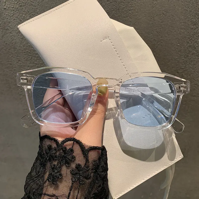 New Unisex Rectangle Vintage Sunglasses 2023 Fashion Design Retro Sun Glasses Female Lady Eyeglass Cat Eye Casual Goggles UV400