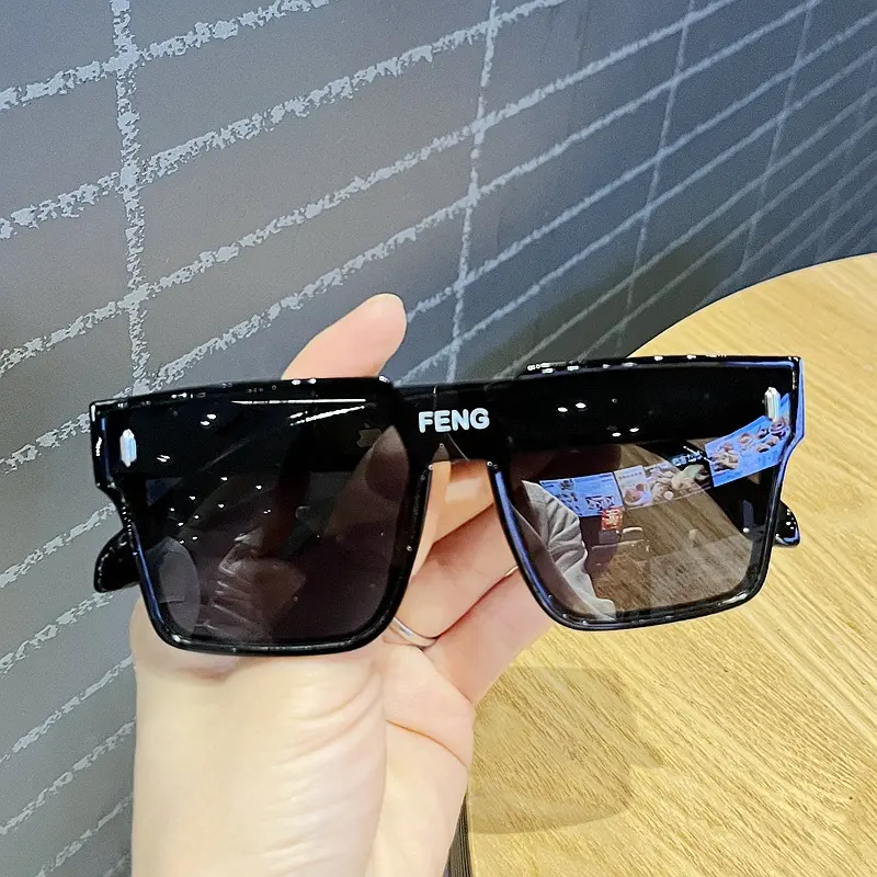 2023 Fashion Kids Sunglasses Children Brand Square Sun Glasses Anti-uv Baby Sun-shading Eyeglasses Girl Boy Sunglass UV400