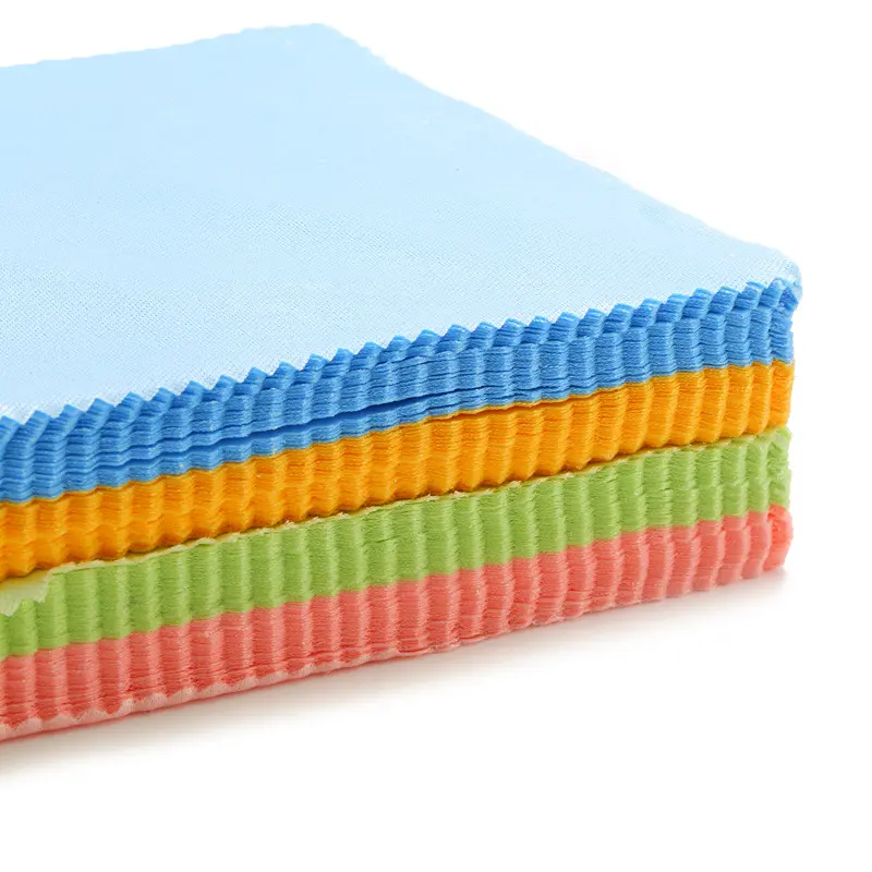 10 Pieces of Fashionable Color Glasses Cloth Antistatic Microfiber Cleaning Cloth Wholesale