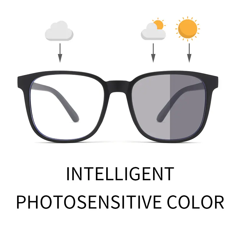 Photochromic Cycling Glasses Men MTB Cycling Sunglasses Women Road Bike Eyewear UV400 Outdoor Sports Driving Yellow Glasses