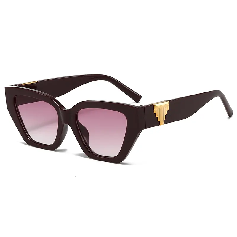 Women's Cat Eye Sunglasses Retro Butterfly Sun Glasses Female Fashion Travel on Foot Gafas De Sol