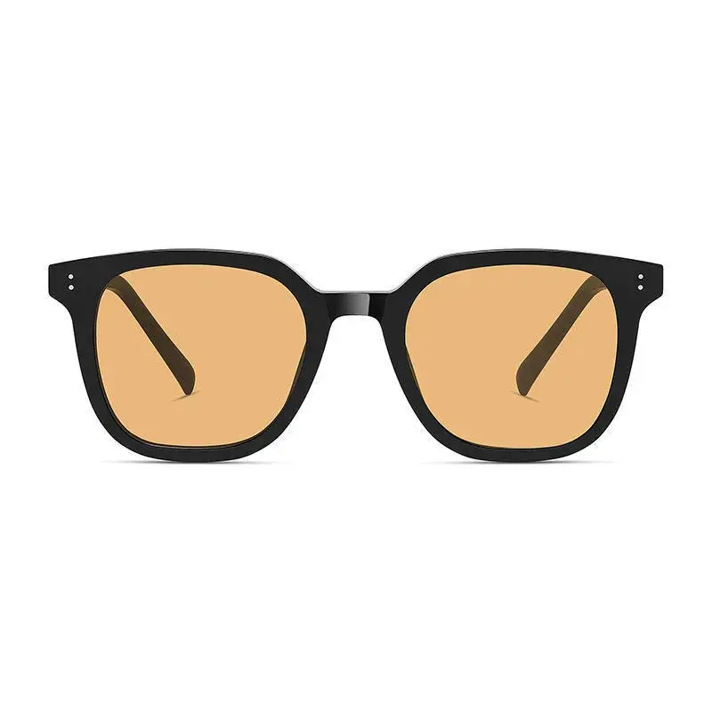 Women High-grade Myopia Sunglasses Oversized Frame Near Sight Eyewear UV Protection Black Frame Tan Short Sight Glasses