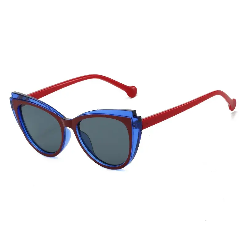 Retro Large Frame Cat Eye Presbyopes Grey Lenses Reading Glasses for Men and Women Outdoor Fashion Sun Glasses Eye Protection