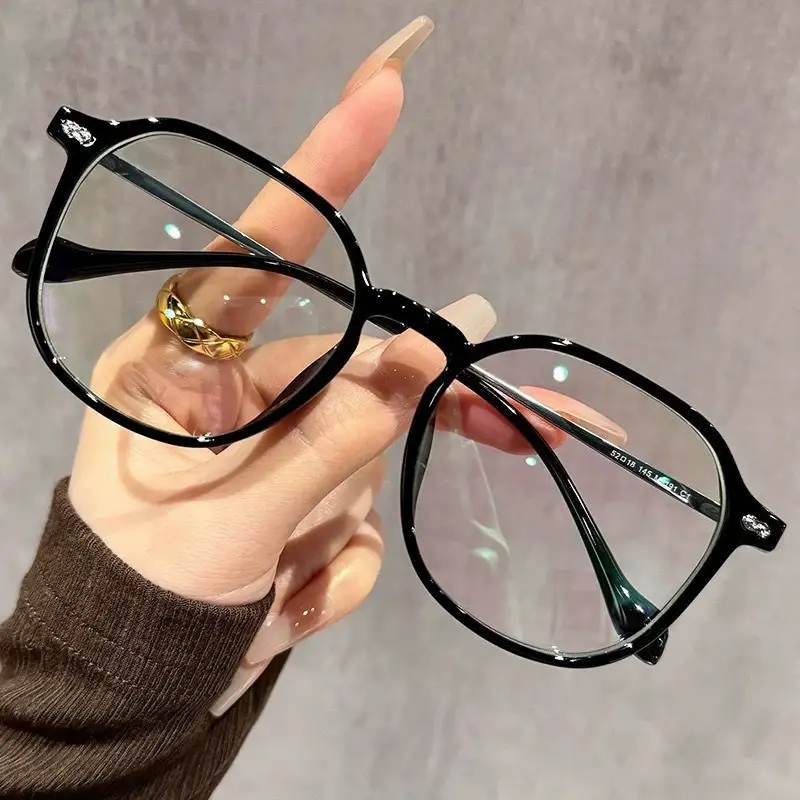 Ultra Lightweight Photochromic Reading GlassesHigh-end Anti Blue Light High-definition Glasses Black Framed Color Change Eyewear