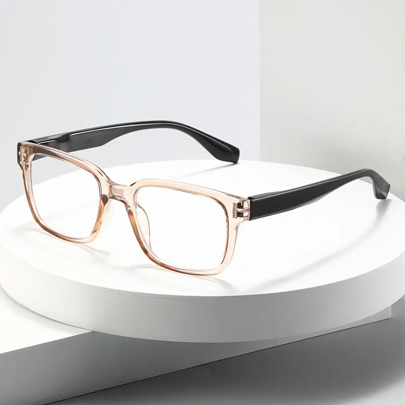 Fashionable Square Reading Glasses HD Anti-fatigue Spring-legged Presbyopia Glasses Women's Grade Glasses Eye Protection
