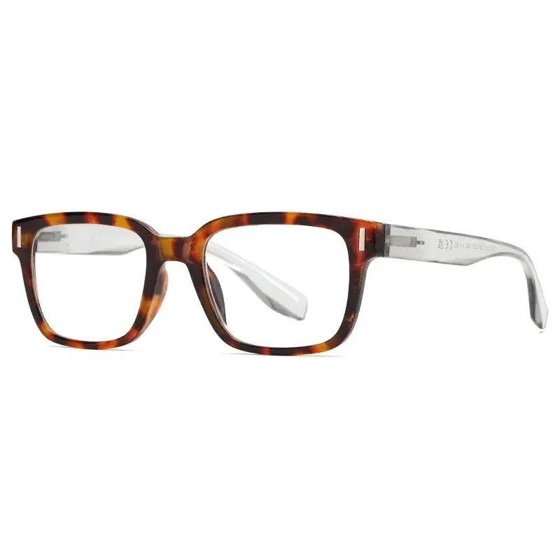 Fashionable Square Reading Glasses HD Anti-fatigue Spring-legged Presbyopia Glasses Women's Grade Glasses Eye Protection