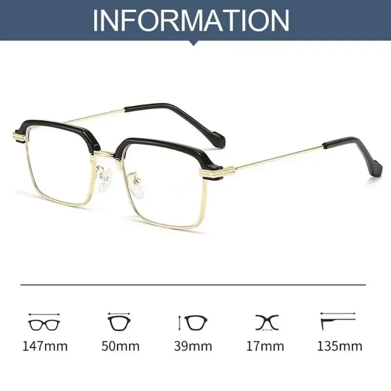 High Definition Men's Anti-blue Presbyopia Eyewear Photochromic Reading Glasses Metal Fashion Classic Hyperopia Eyeglasses